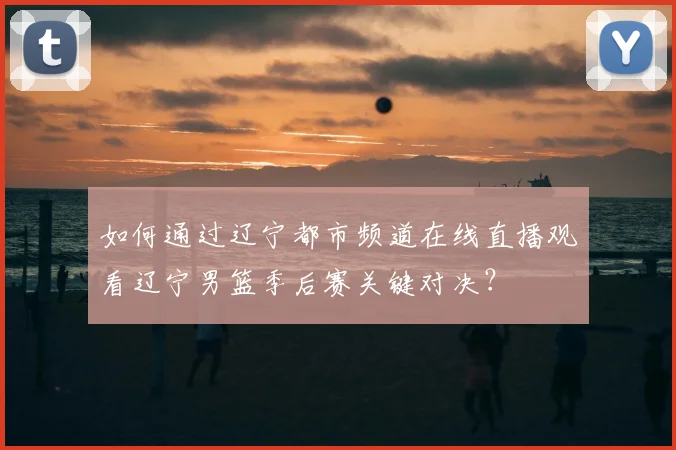 如何通过辽宁都市频道在线直播观看辽宁男篮季后赛关键对决？